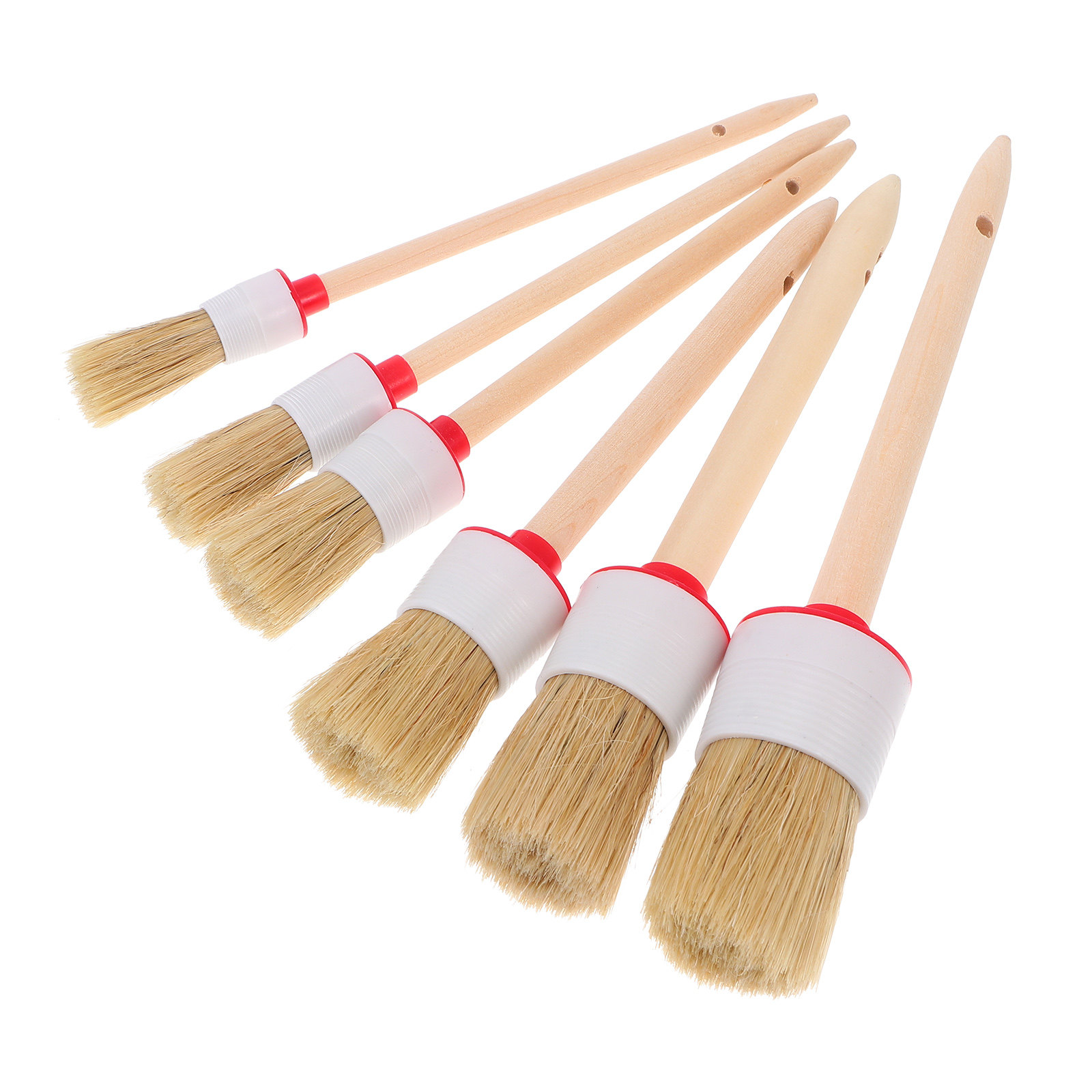 6Pcs Flexible Bristle Paint Br – Wood Stain Brush Bewertung und Preis