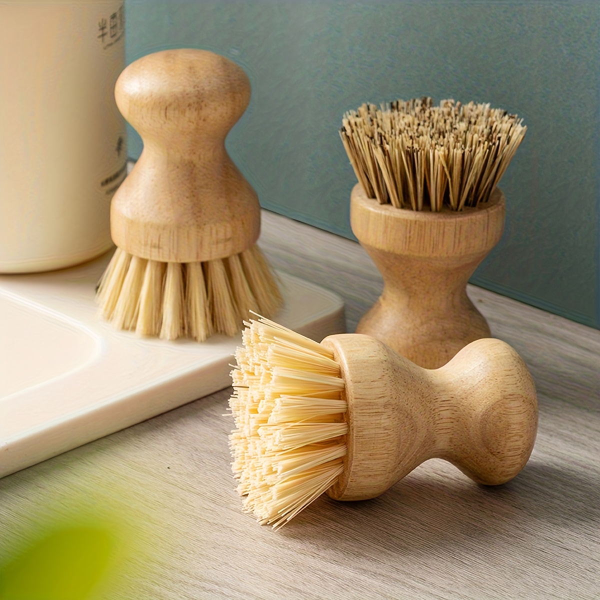 1pc Solid Wood Dishwashing Bru – Wood Stain Brush Bewertung und Preis