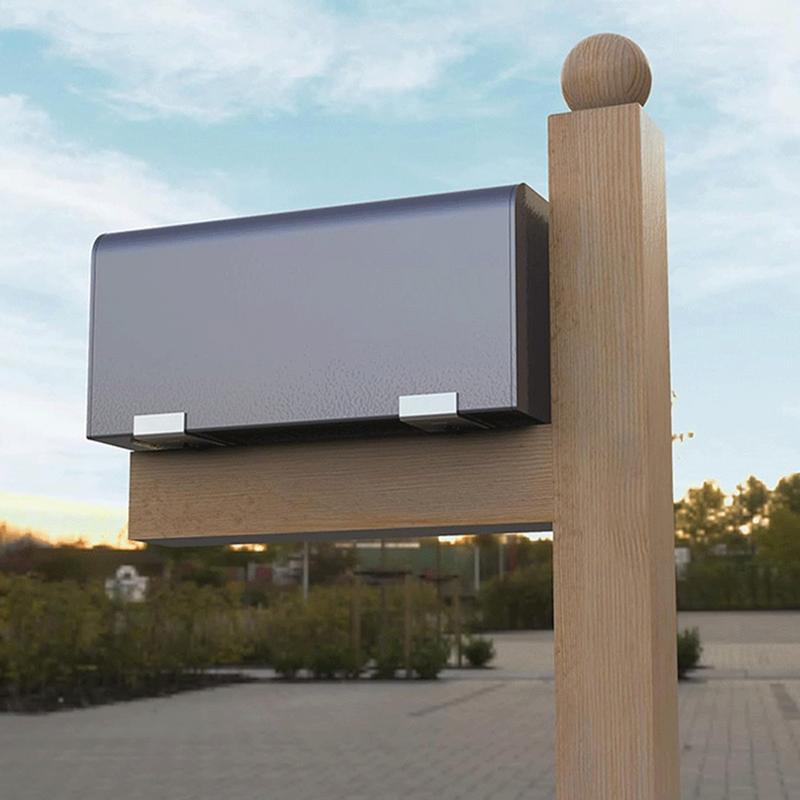 Mailbox Post Kit 2 Pieces Alum – Home Improvement In Usa Bewertung und Preis