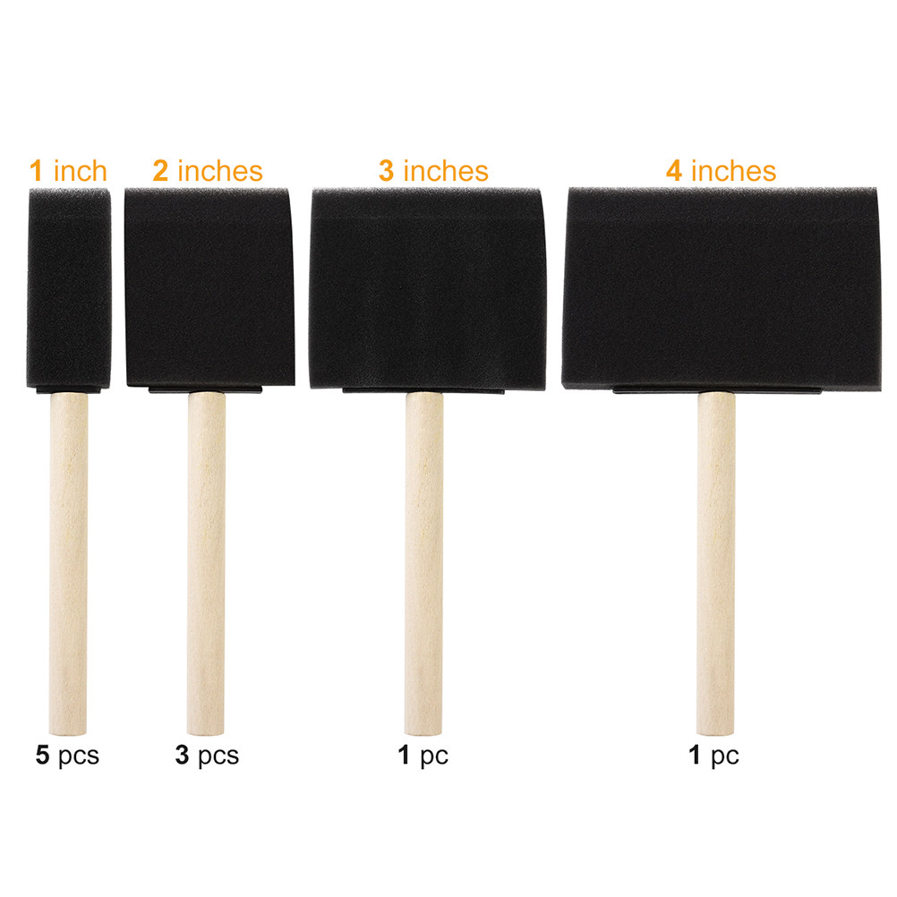 24Pcs Polyurethane Sponge Brus – Wood Stain Brush Bewertung und Preis