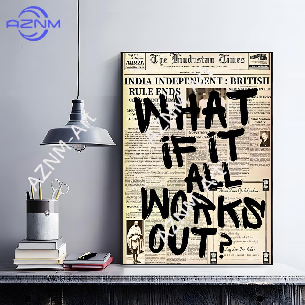 What If It All Works Out Poste – Home Improvement Show Bewertung und Preis