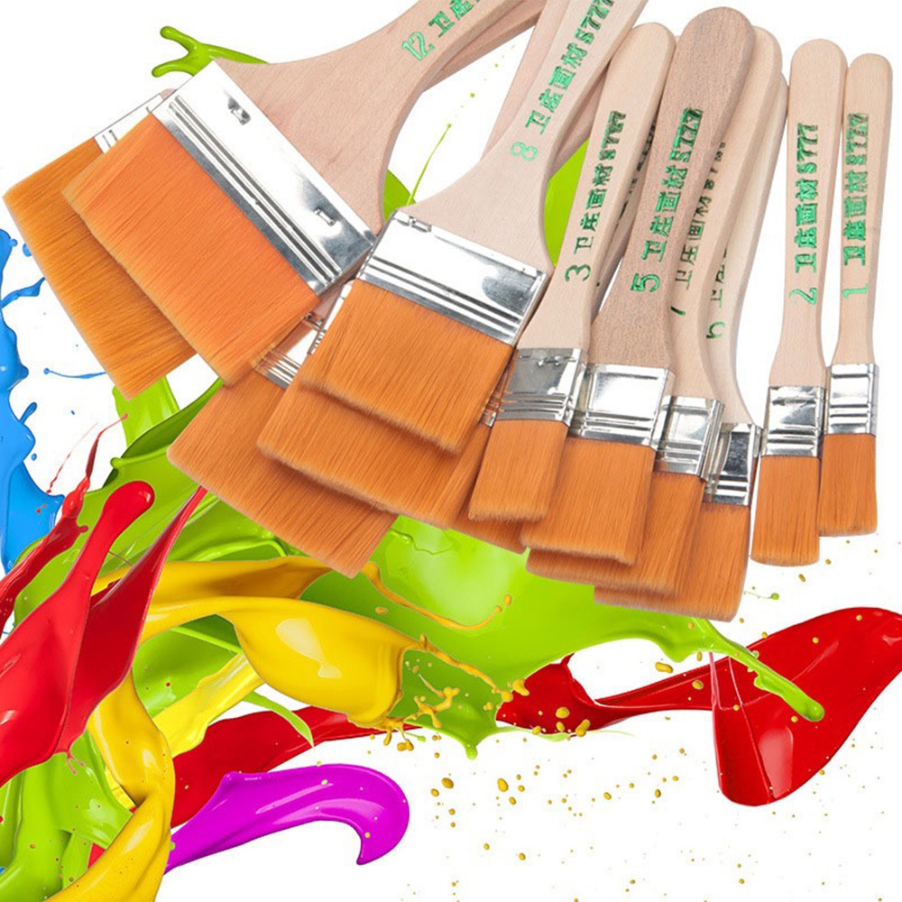 12pcs Nylon Paint Brushes Larg – Wood Stain Brush Bewertung und Preis