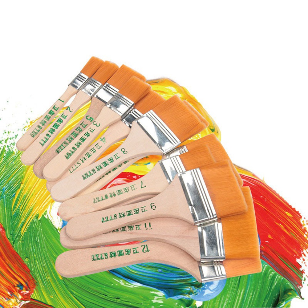 12pcs Nylon Paint Brushes Larg – Wood Stain Brush Bewertung und Preis