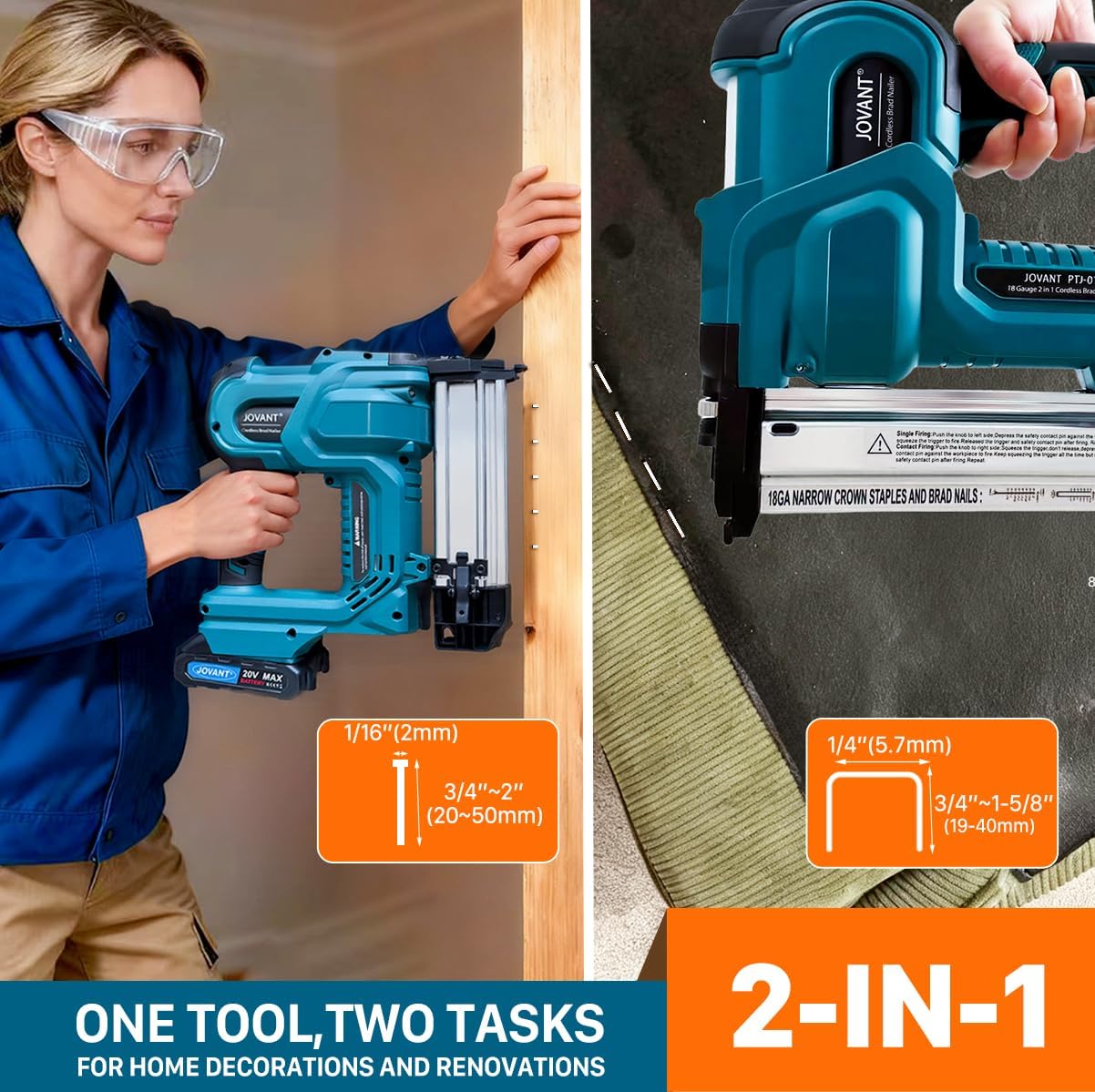 18 Gauge Cordless Brad Nailer  – Home Improvement Brad Bewertung und Preis