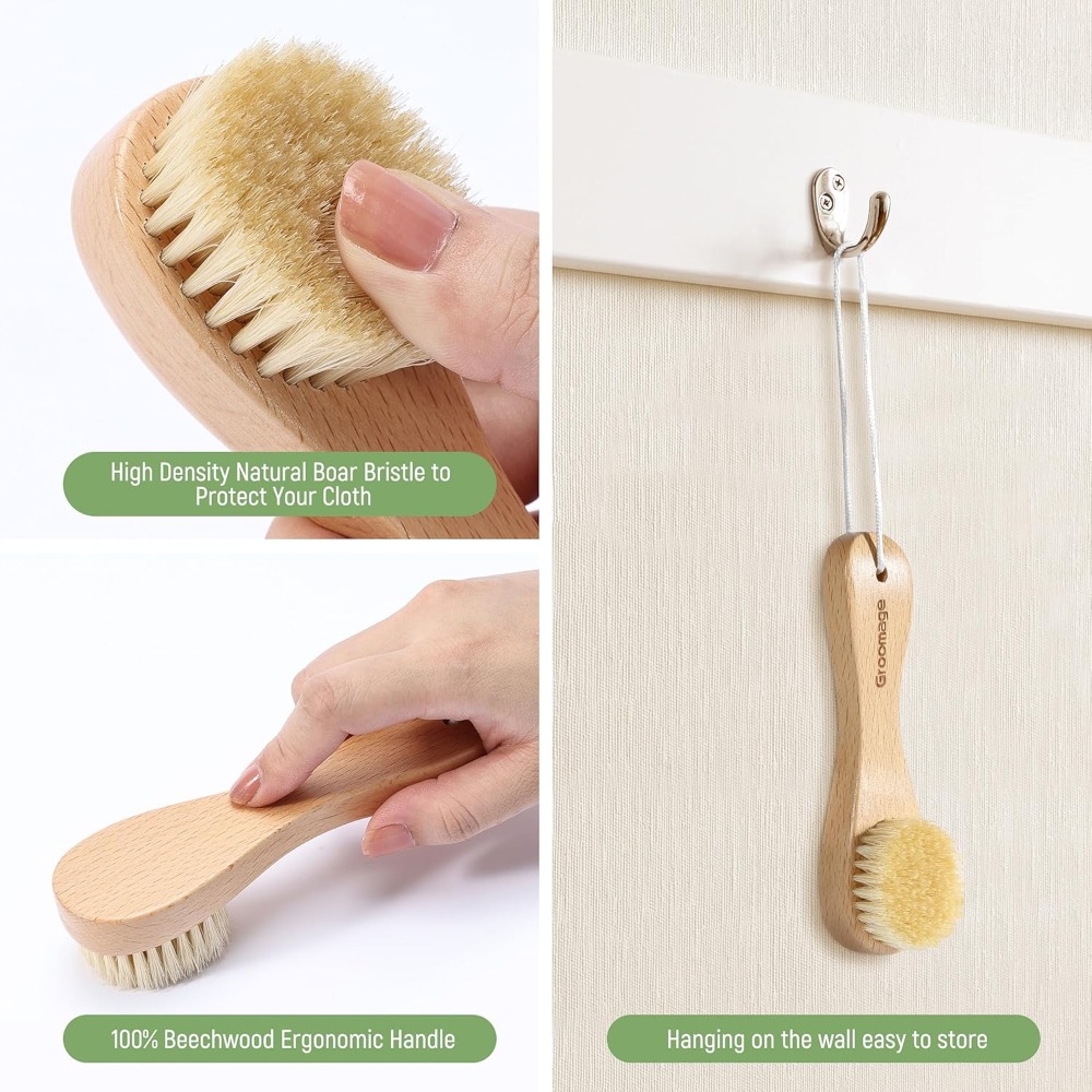 Laundry Stain Brush, Boar Bris – Wood Stain Brush Bewertung und Preis