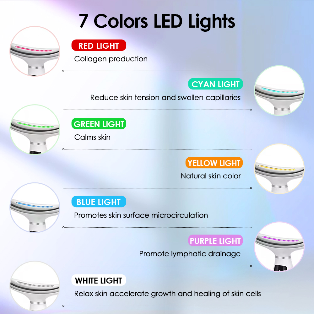 7 Colors LED Lights Face Neck  – Home Improvement In Usa Bewertung und Preis
