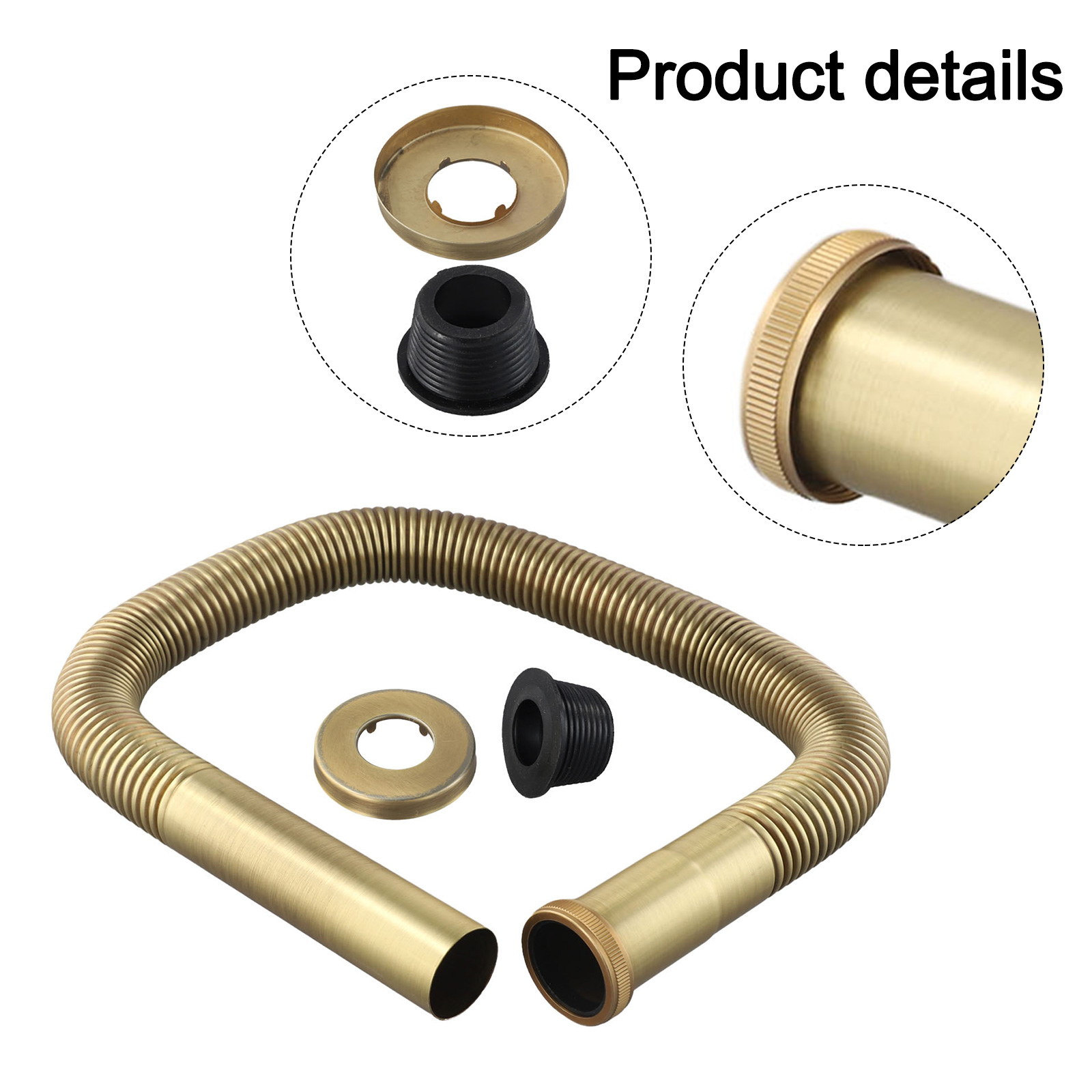 1pc Flexible Hose Brass Hose S – Home Improvement In Usa Bewertung und Preis