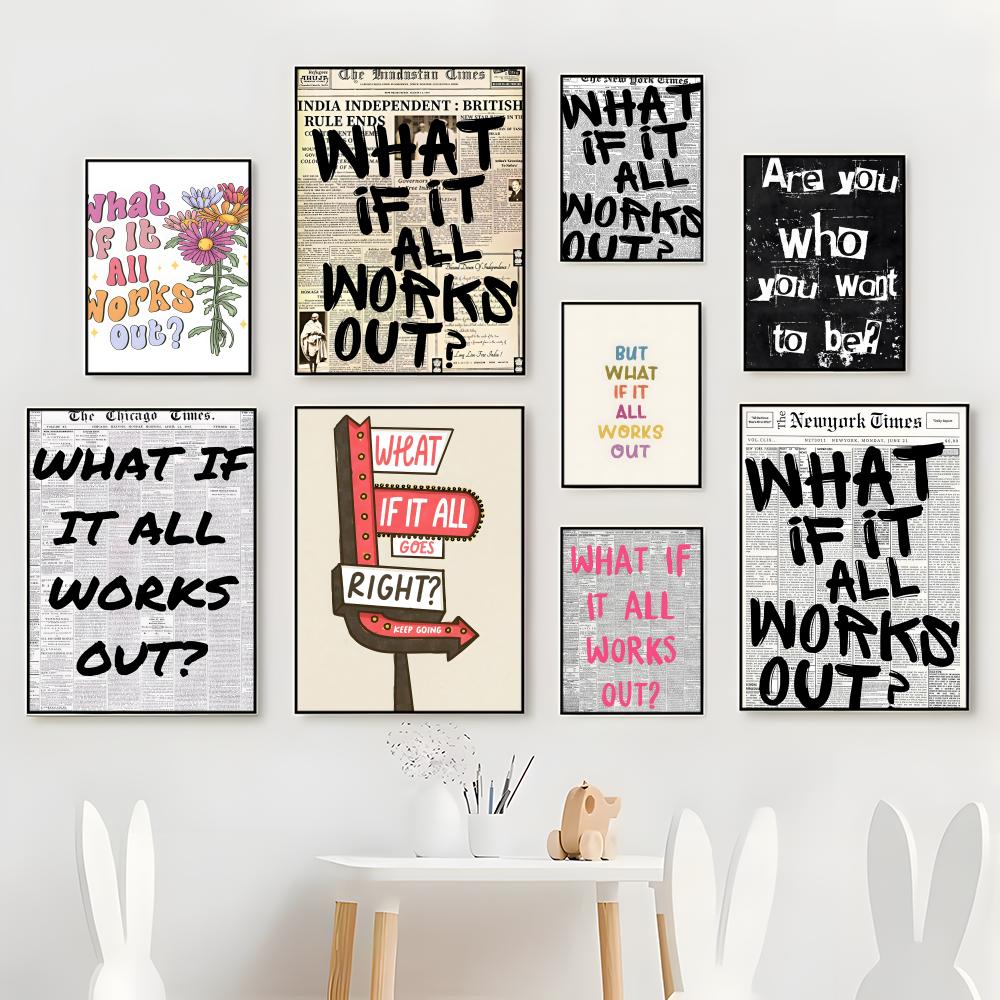 What If It All Works Out Poste – Home Improvement Show Bewertung und Preis