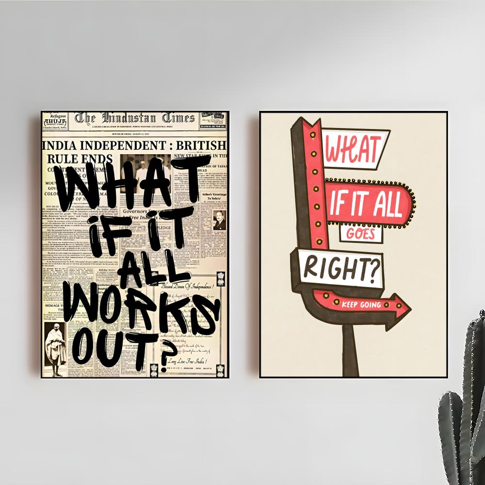 What If It All Works Out Poste – Home Improvement Show Bewertung und Preis