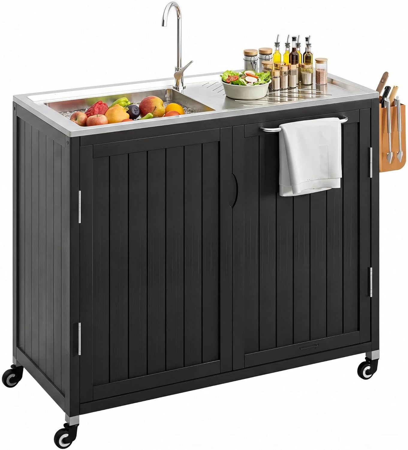 Outdoor Kitchen Island with 30 – Home Improvement K&B Construction Bewertung und Preis