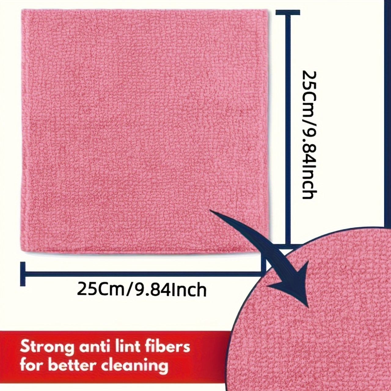 1-50Pcs Light Pink Microfiber  – Home Improvement K&B Construction Bewertung und Preis