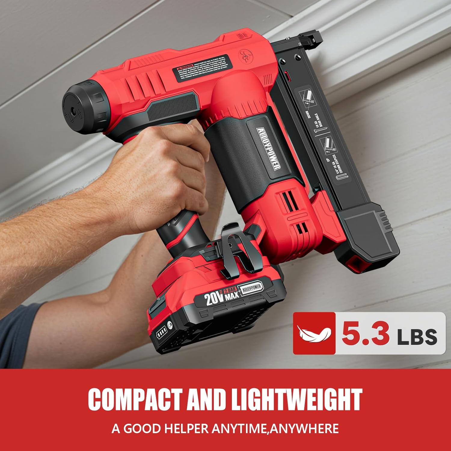 2 in 1 Cordless Brad Nailer &  – Home Improvement Brad Bewertung und Preis