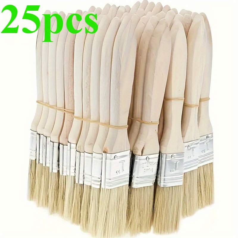 25Pcs 1 Inch Paint Brushes Set – Wood Stain Brush Bewertung und Preis