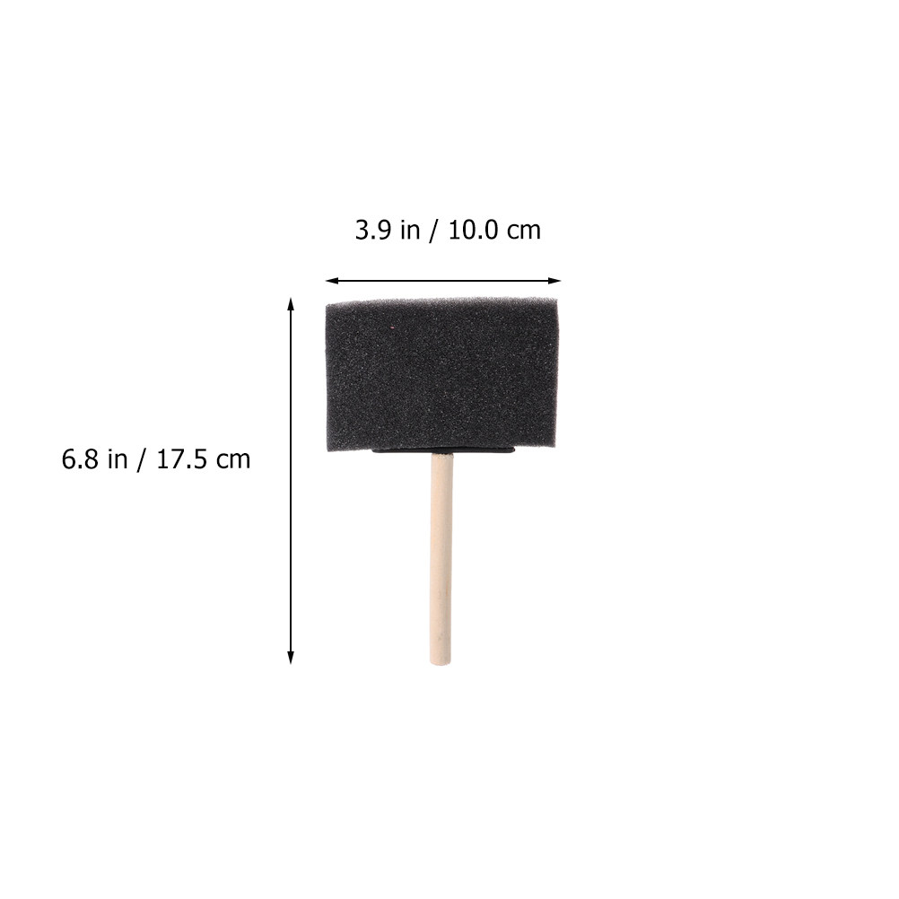 10Pcs Wood Handle Sponge Paint – Wood Stain Brush Bewertung und Preis