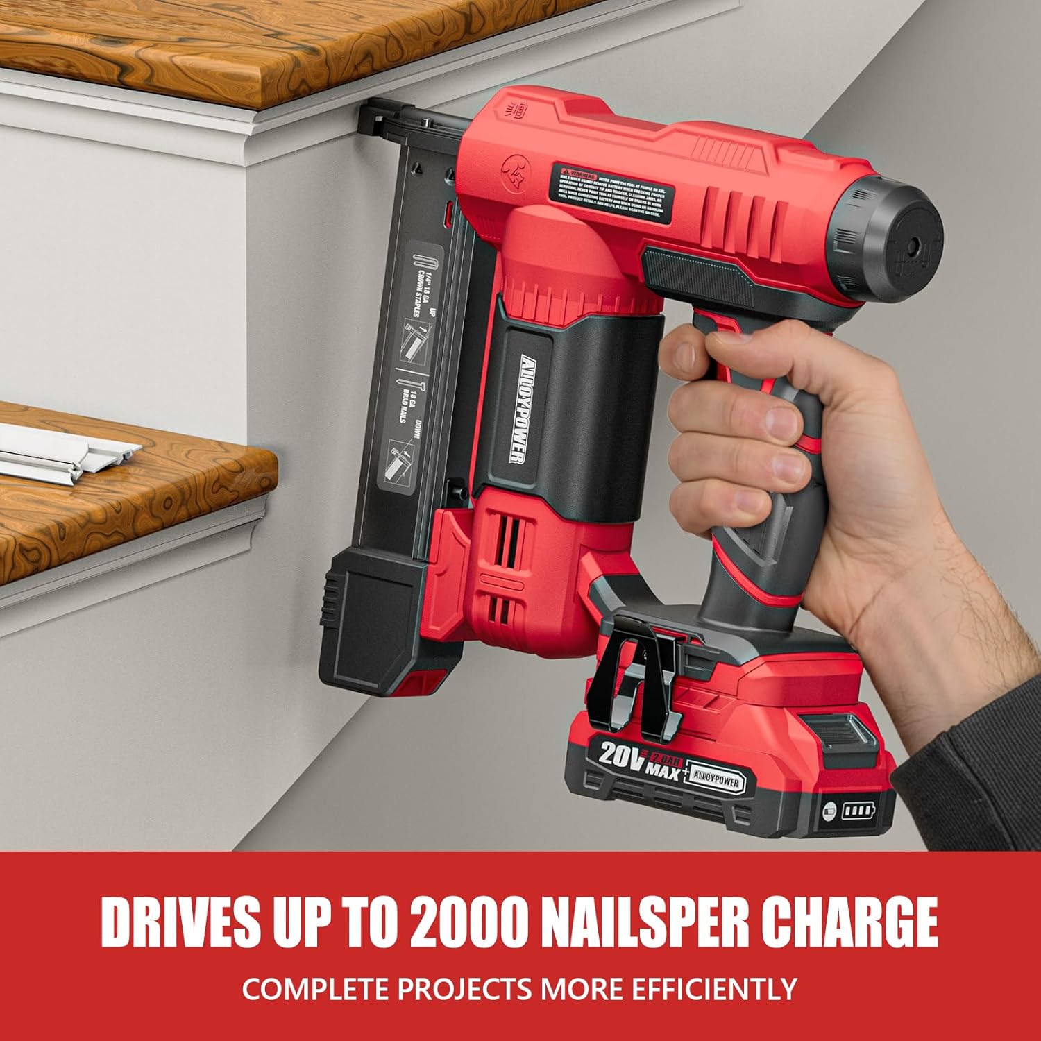 2-in-1 Cordless Brad Nailer an – Home Improvement Brad Bewertung und Preis