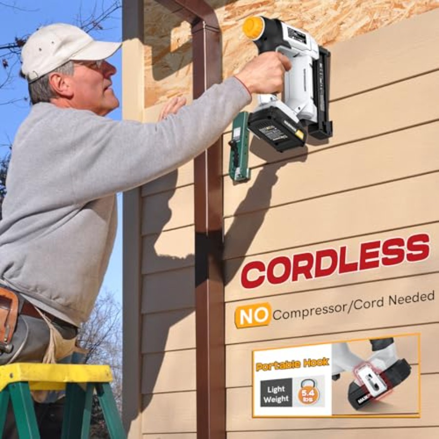 20V Cordless Nail Gun Battery  – Home Improvement Brad Bewertung und Preis
