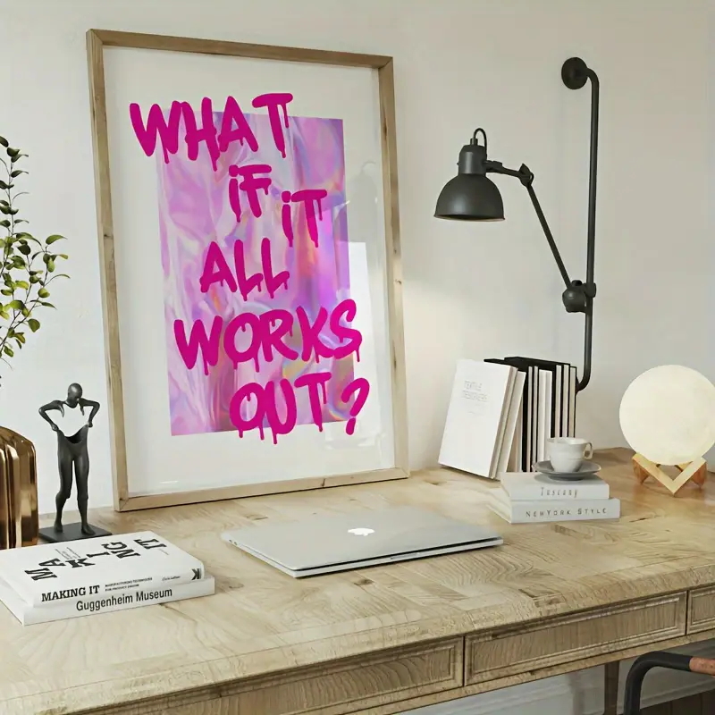 What If It All Works Out Wall  – Home Improvement Show Bewertung und Preis
