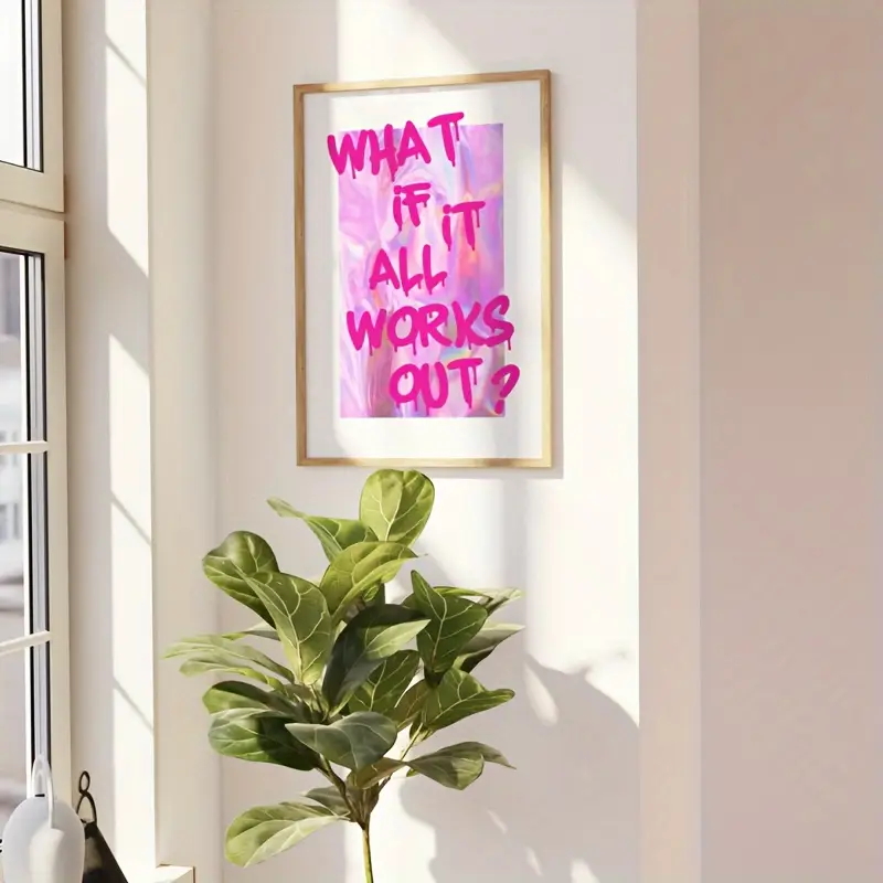 What If It All Works Out Wall  – Home Improvement Show Bewertung und Preis