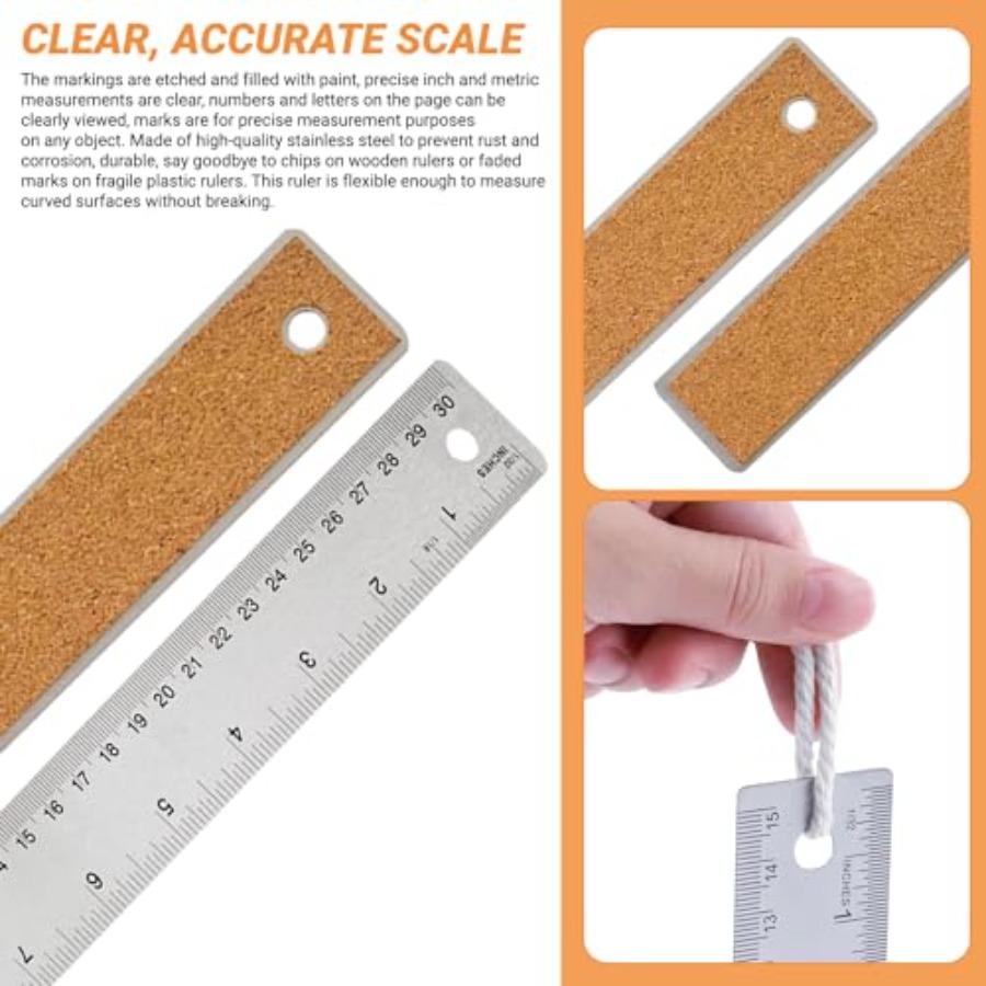 Stainless Steel Ruler with Non – Home Improvement In Usa Bewertung und Preis